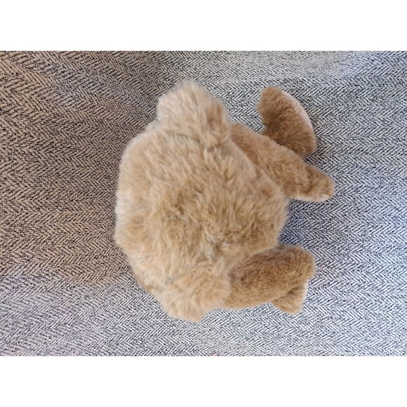 Vintage The Vermont Teddy Bear Co Jointed 16" Brown Bear, With Diaper and Bib. - Picture 6 of 12